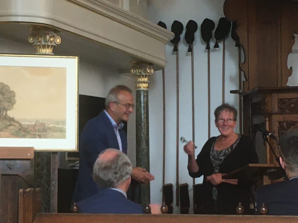 Sleuteloverdracht kerkje
