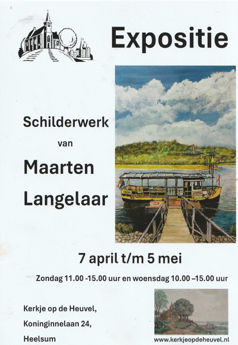 Maarten Langelaar 7-04 tm 5-05 2024