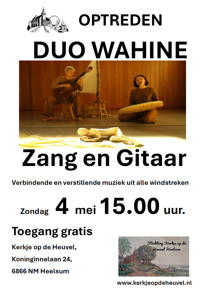 poster Duo Wahine 4 mei 2025
