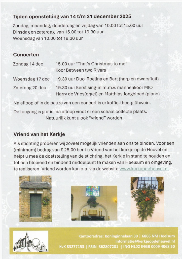 Kerstflyer 2025 achterkant