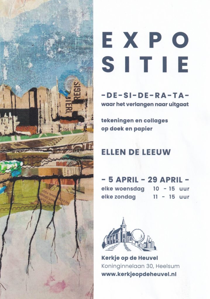 Flyer Expositie april 2026