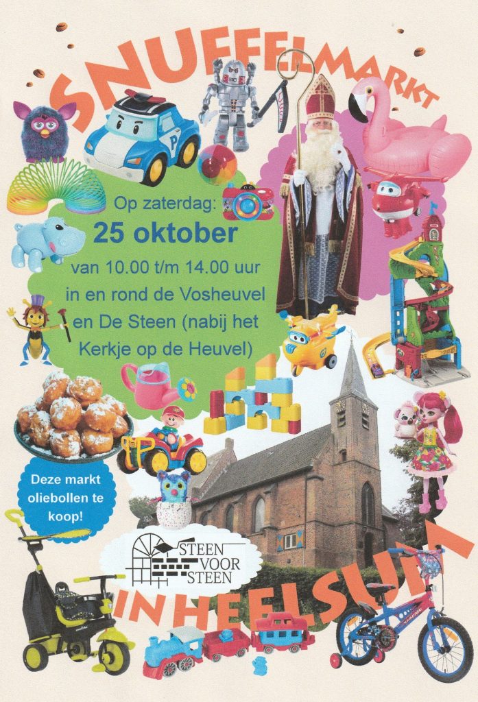Poster snuffelmarkt 25 oktober 2025