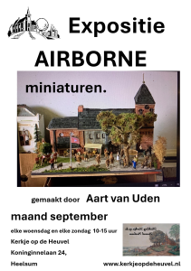 Expositie Airborne miniaturen - september