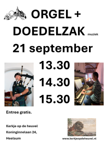 Orgel en Doedelzak 21 september