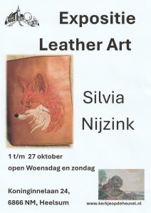 Expositie Leather Art - oktober