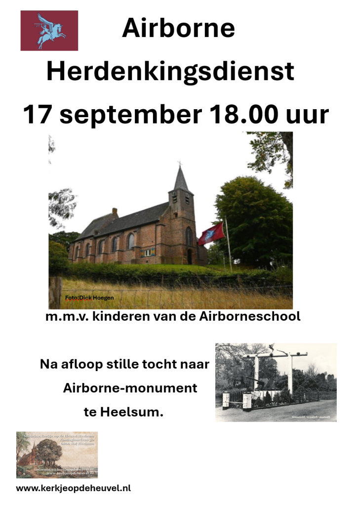 Flyer Airborne-herdenking 17 september 2025