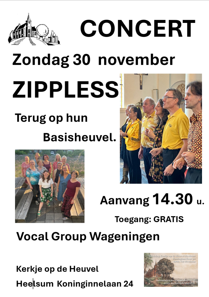 Concert Zippless 30 november 2025