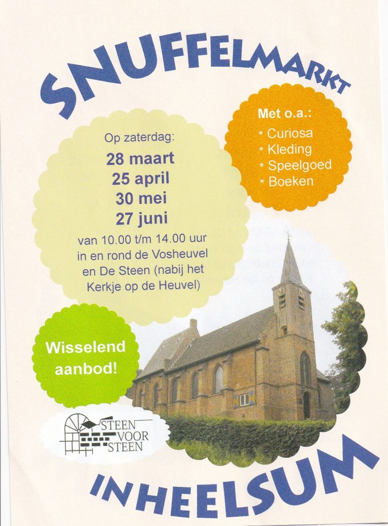 Snuffelmarkten eerste helft 2026