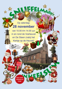 Poster - snuffelmarkt 28 november 2026