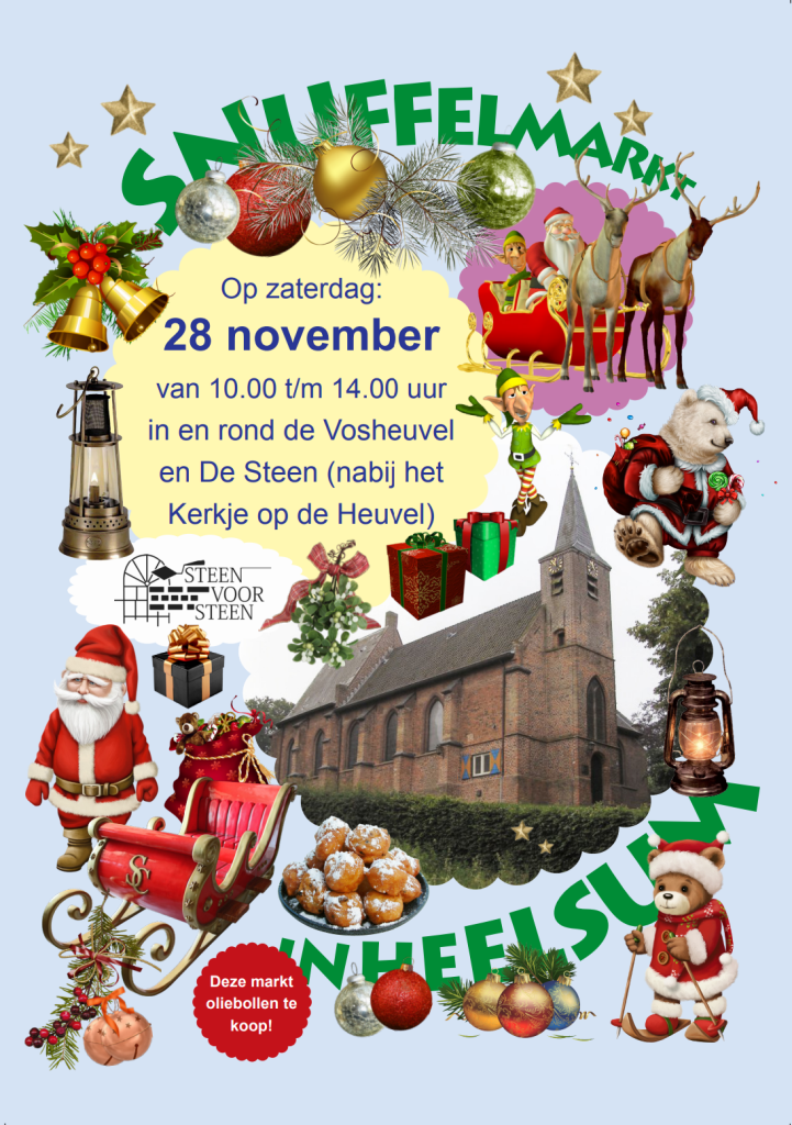 Poster - snuffelmarkt 28 november 2026
